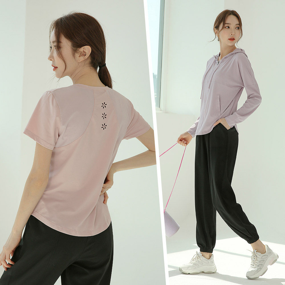 专业晨跑步春夏防晒外套瑜伽运动服 哈梵运动瑜伽套装