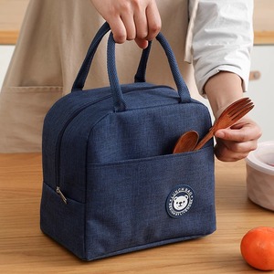 上班便携餐盒手拎装手提包保温便当袋