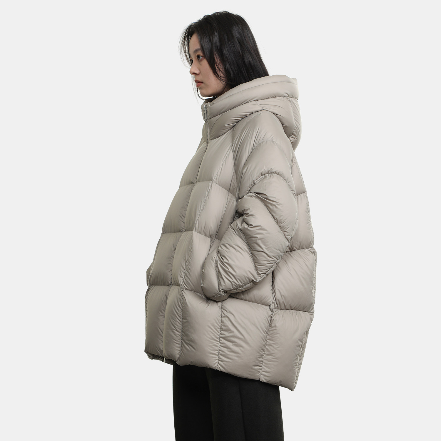 女性日记泡芙羽绒服2025冬季新款90%白鹅绒蓬松加厚百搭连帽外套,淘宝优惠券,粉丝福利购,淘宝优惠卷