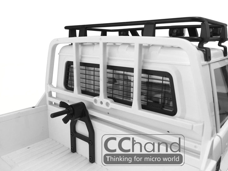 CChand RC4WD 1/10 LC70 后金属窗网 - 图0