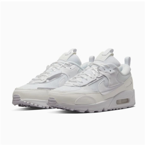Nike耐克 Air Max 90 Scrap 解构复古 女子气垫跑步鞋 DM9922-101 - 图3