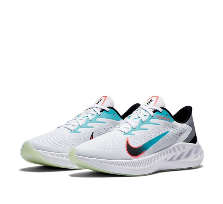 耐克/Nike Zoom Winflo 7男子网面透气运动气垫跑步鞋CJ0291-100-图0