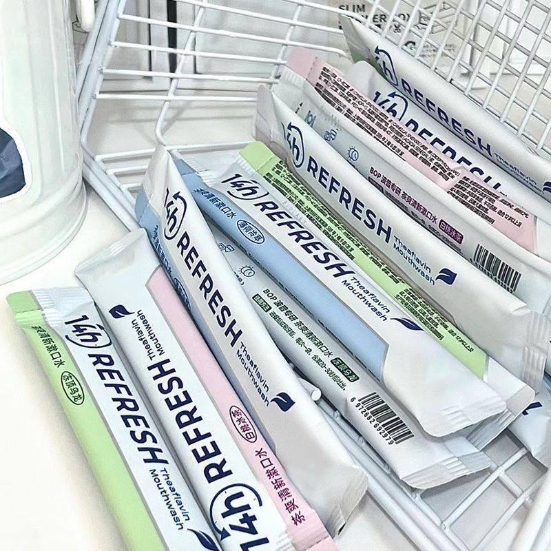 茶爽清新漱口水便携式条装长效清新口气抑菌漱口液批发商用旅行,淘宝优惠券,粉丝福利购,淘宝优惠卷