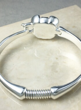 西班牙unode50六边形蓝色宝石手镯欧美跨境饰品