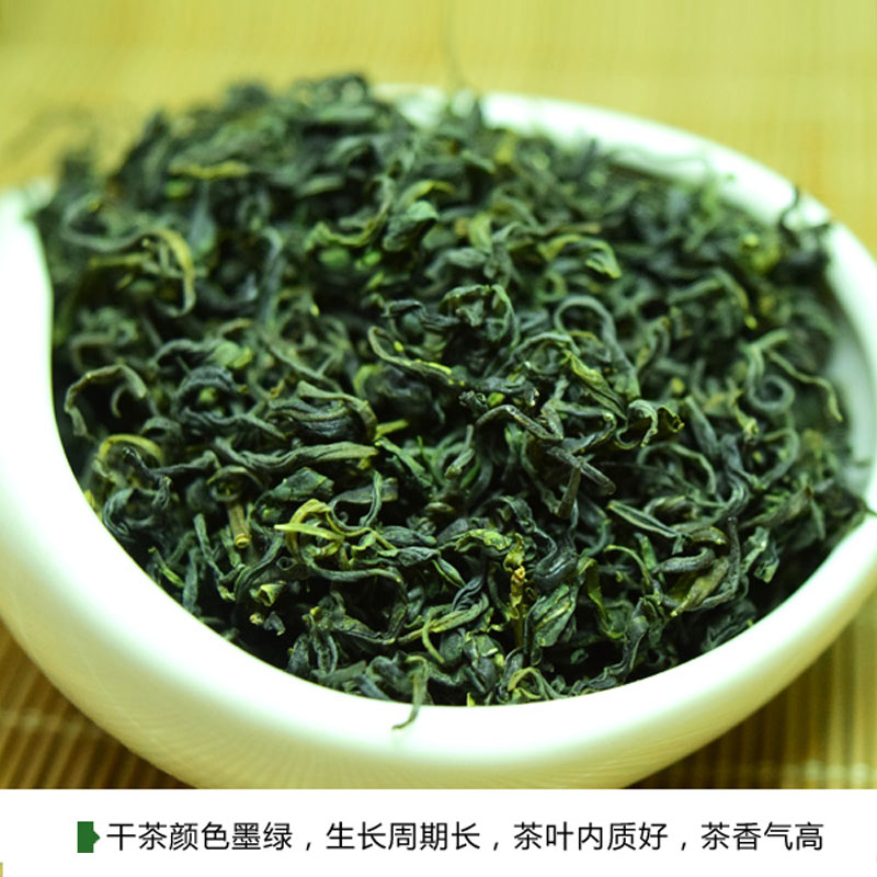 绿茶，日照绿茶2024新茶春茶崂山浓香板栗香山东炒青散装500g - 图0