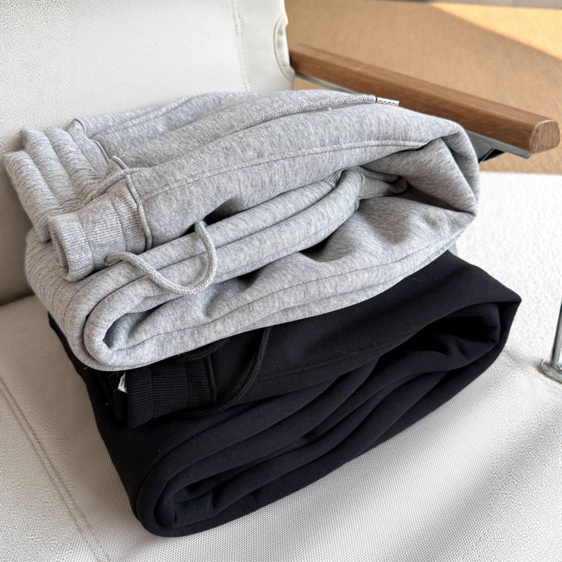 VIVI小帆船新款男女运动裤男女款秋冬季纯棉加绒卫衣宽松束脚长裤,淘宝优惠券,粉丝福利购,淘宝优惠卷