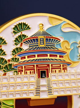 北京文创多功能磁吸开瓶器冰箱贴
