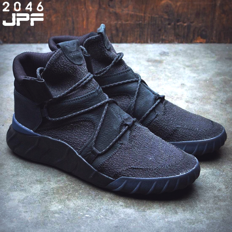 高帮黑武士 Adidas Tubular X 2.0 编织小椰子 BY3615 CQ1373男女