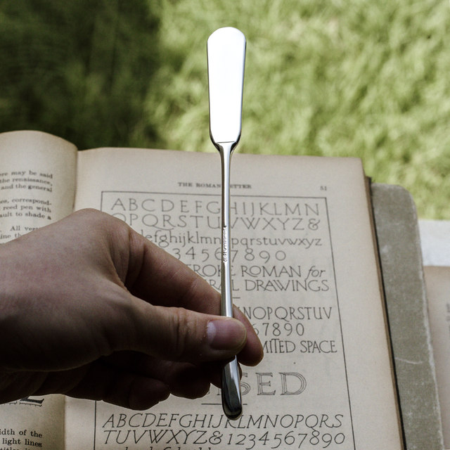 18-10 Stainless Steel British Afternoon Tea Retro Jam Knife Spatula Butter Knife Butter Knife Cream Knife