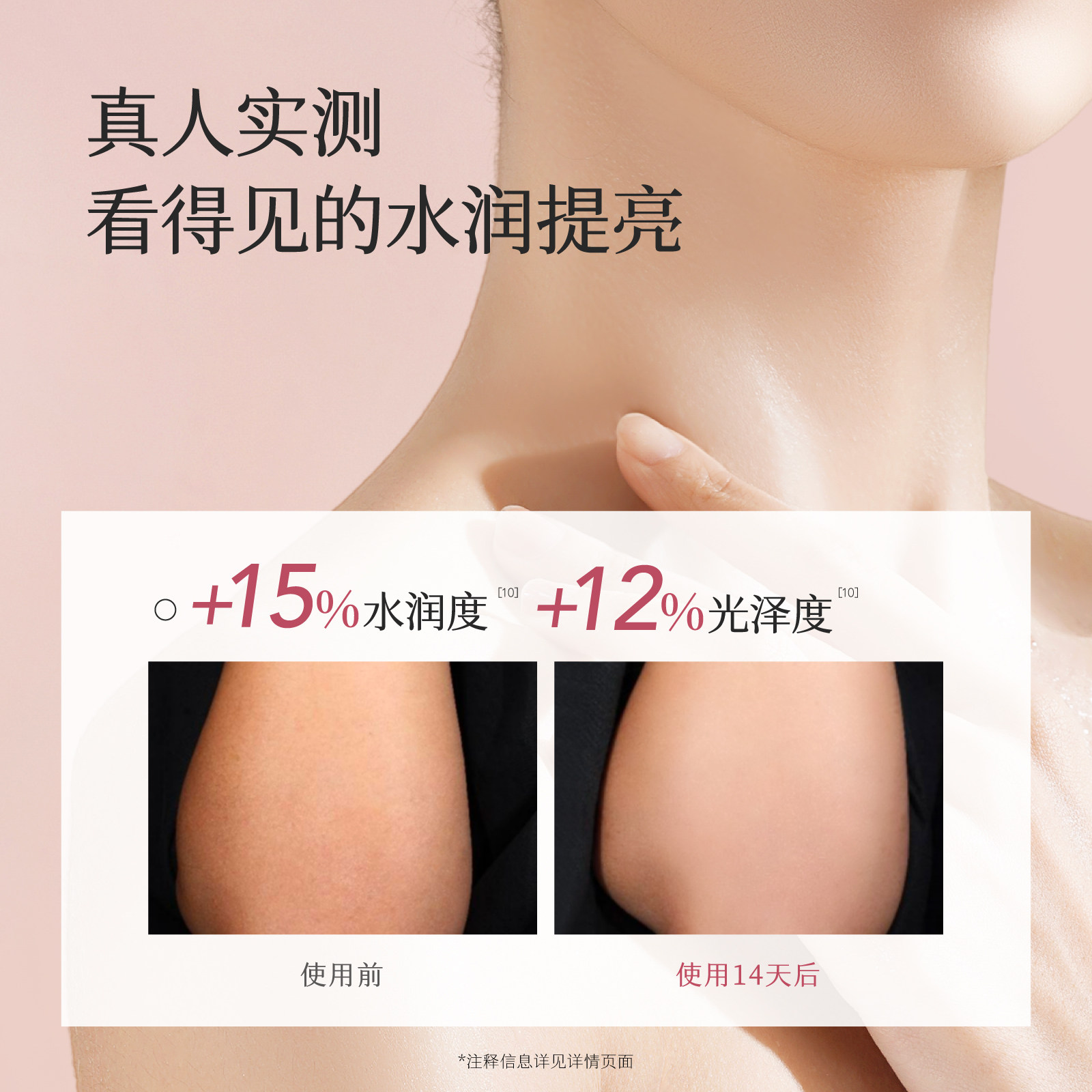 【热巴同款】半亩花田水光焕亮香氛沐浴露液精华持久留香香水清洁