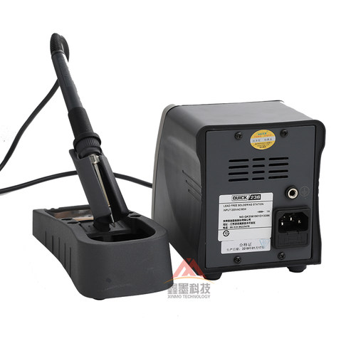 原装QUICK快克236防静电数显焊台电烙铁236无铅90W烙铁进口发热芯 - 图3
