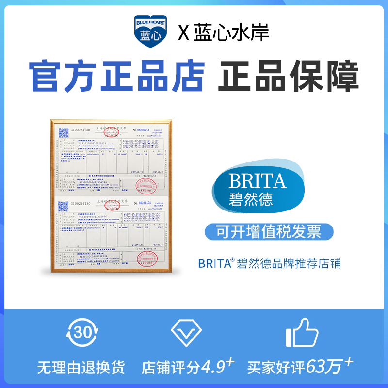 德国Brita碧然德滤芯家用滤水壶厨房净水器三代正品Maxtra滤芯