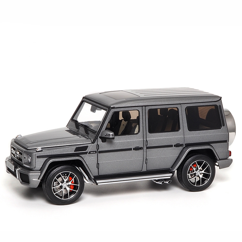 Almost Real车模1/18梅赛德斯-AMG G65(W463) 2015款金属灰-图3