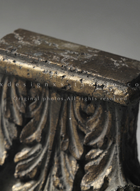 欧式风复古做旧桌面书房摆件