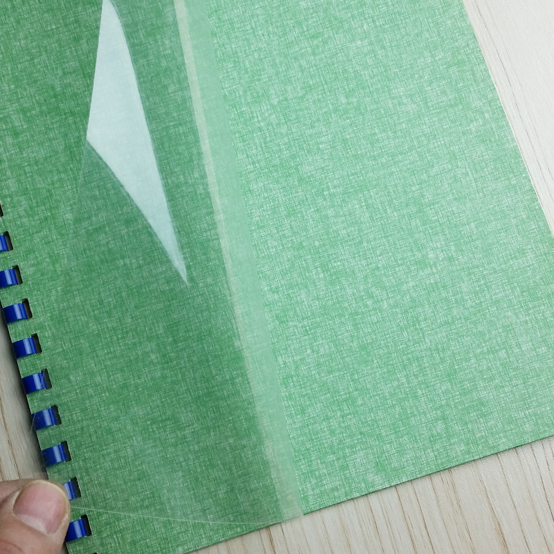 A4 binding film cover protective leather, environmentally friendly and highly transparent