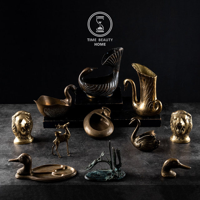 Brass animal functional utensils for use