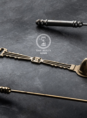 时光美器欧美黄铜烛灭