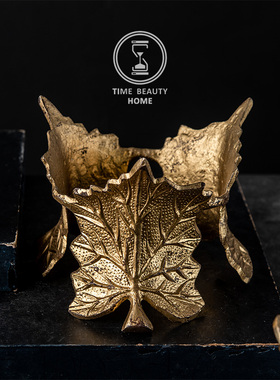 8.5上新欧美ins复古vintage黄铜