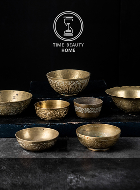 欧美黄铜壁挂西洋古董