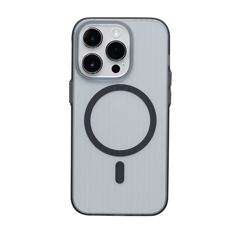 行李箱超薄手机壳适用于iPhone15Pro保护套酷安酷品PC材质白透明磨砂亲肤磁吸款max全包plus简约个性-图3