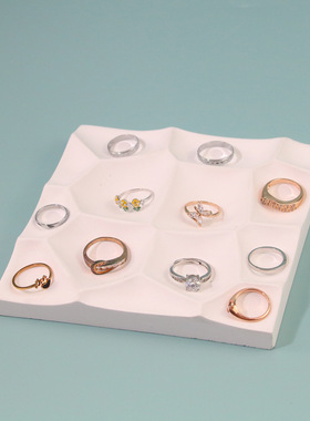 树脂石膏首饰架店铺首饰陈列收纳创意饰品展示架拍摄道具组合