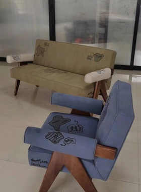 国产高版本丹尼尔沙发躺椅单人位