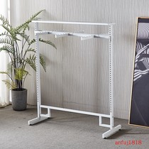 Floor clothes hat rack Home clothes hanger clothing rack men and women fit six arms shelves Iron art Clothing Store Clothing display Show