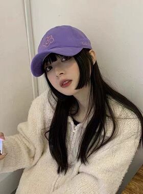 春夏季日系百搭休闲棒球帽显脸小