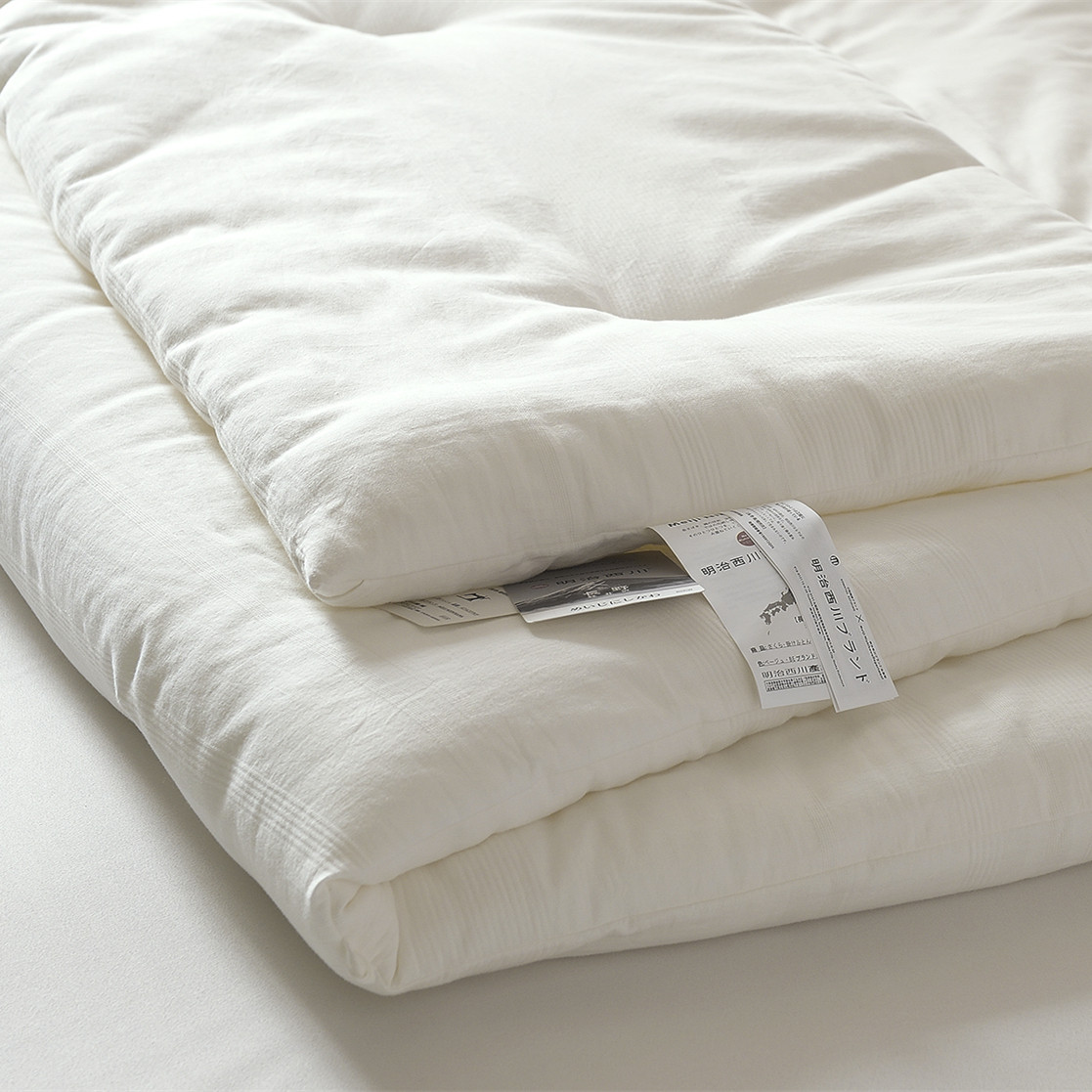 纯白色被芯 全棉日式双人柔软加厚秋冬被2米保暖夏被春秋被1米5,淘宝优惠券,粉丝福利购,淘宝优惠卷