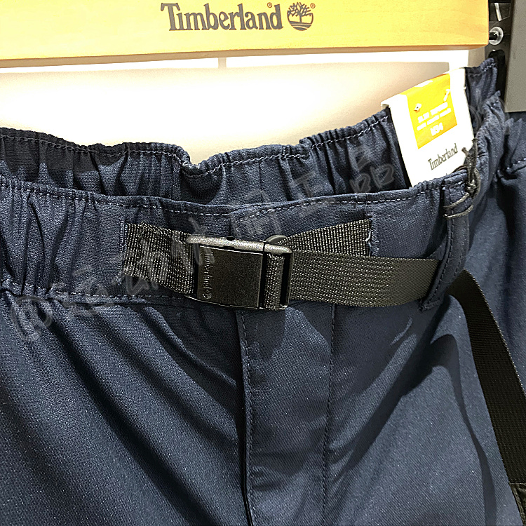 Timberland/添柏岚2023男运动休闲商务透气弹性薄款修身长裤A6NA5-图1