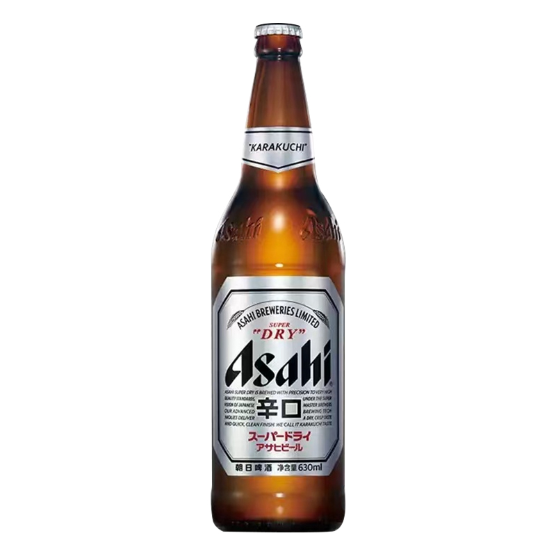 朝日啤酒超爽啤酒630ml*12瓶装整箱大屏是日式生啤酒Asahi - 图3