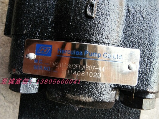 海克力斯Hercules Pump Co.Ltd齿轮马达HM031A893FEAB07-44油封 - 图0