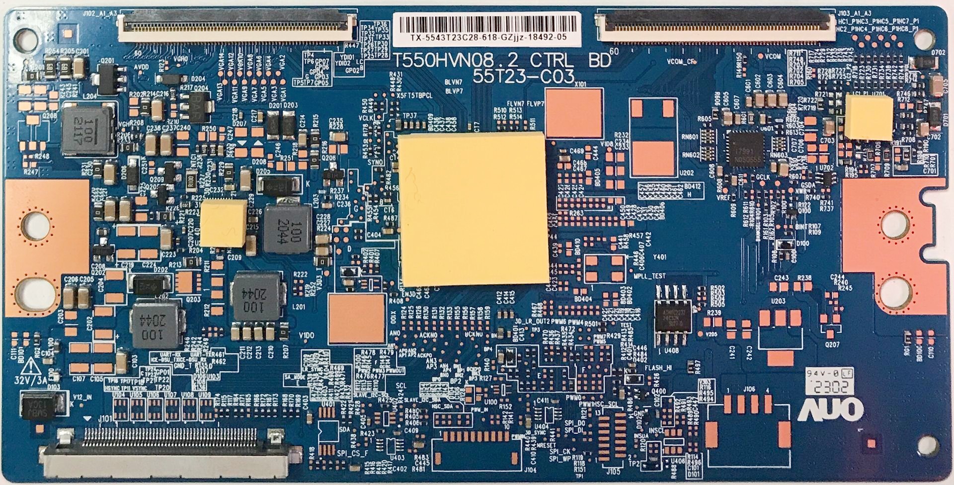 全新索尼逻辑板 T550HVN08.2 CTRL BD 55T23-C03 43寸 50寸 55寸-图0