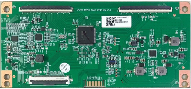 全新海尔LU50C51 50R5逻辑板CCPD-80PIN-GOA-UHD-MU V1.3屏CC500-图1
