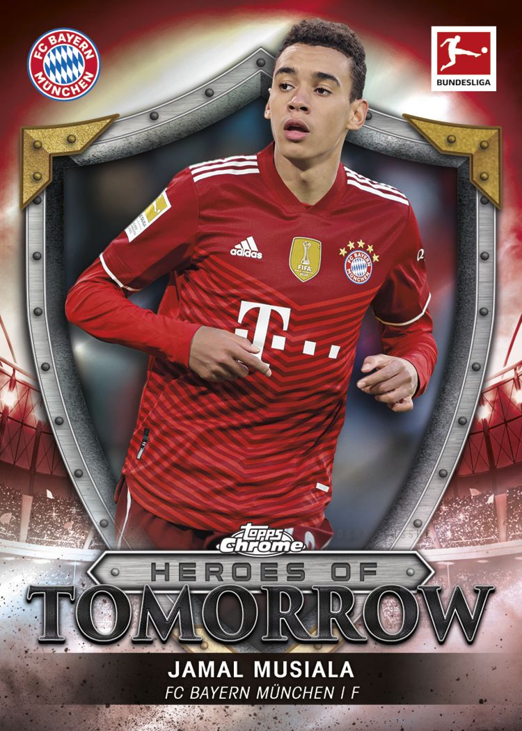 2021-22 BUNDESLIGA TOPPS CHROME LITE 德甲球星卡 盒卡 单盒 - 图1