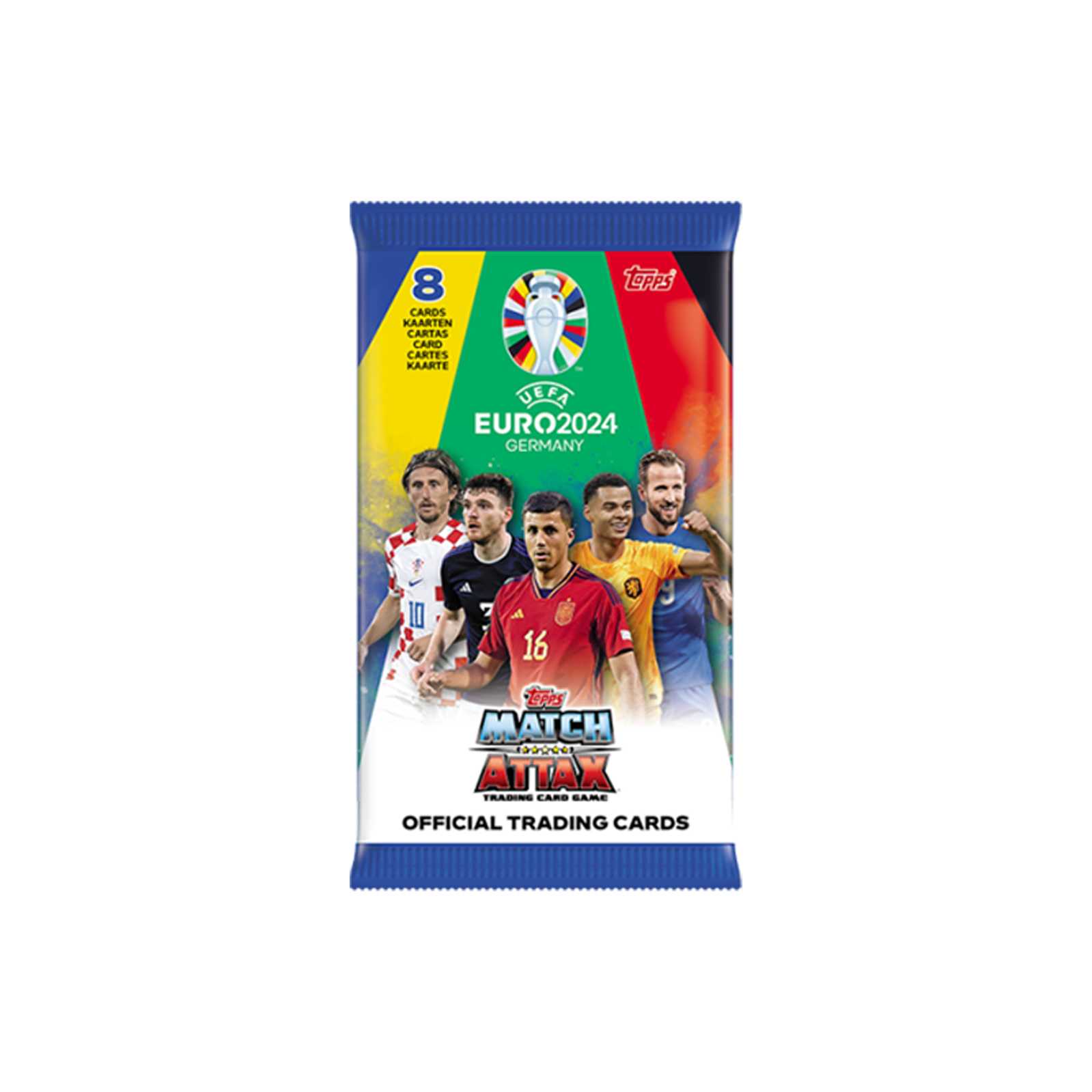 2024 欧洲杯 TOPPS MATCH ATTAX 游戏版球星卡单包卡包 包卡 - 图3