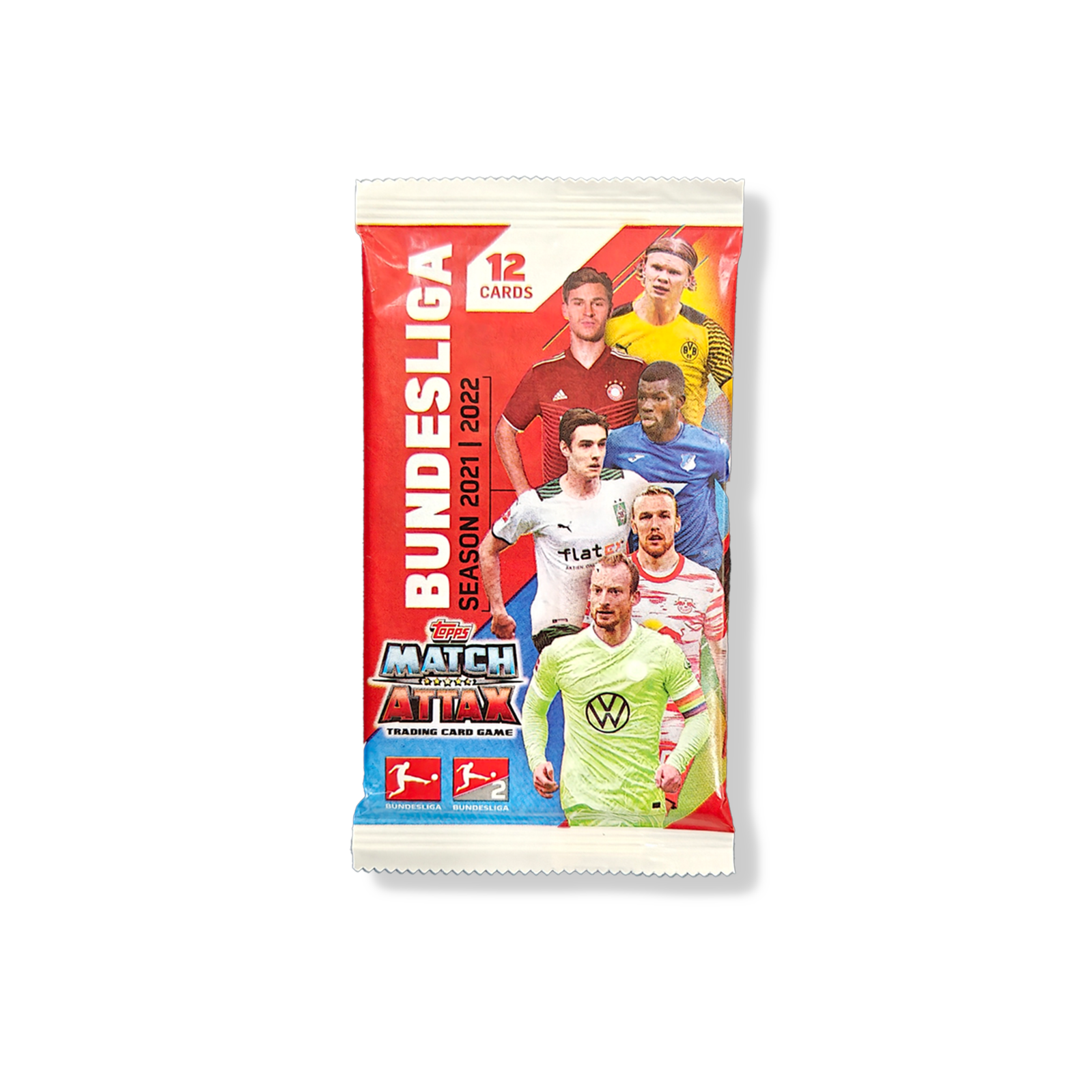 2021-22 TOPPS MATCH ATTAX 22/23游戏版德甲球星卡 五包 - 图3