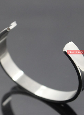 凹面钛钢时尚韩版百搭简约手镯