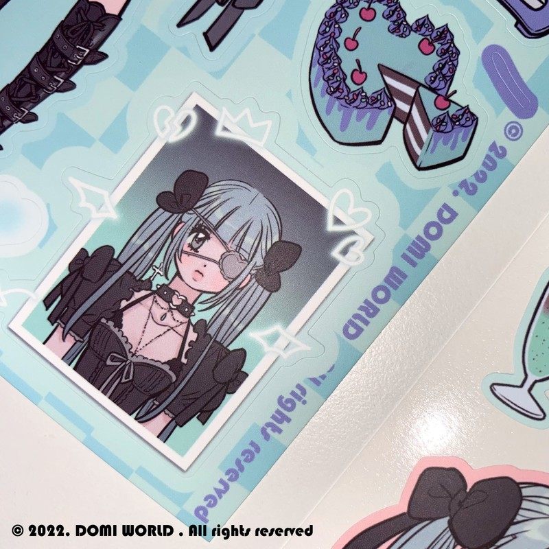 韩国domi同款人物ins风手账贴纸手机后壳diy咕卡手账素材贴贴纸,淘宝优惠券,粉丝福利购,淘宝优惠卷