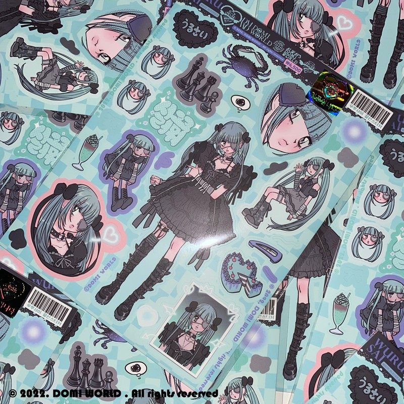 韩国domi同款人物ins风手账贴纸手机后壳diy咕卡手账素材贴贴纸,淘宝优惠券,粉丝福利购,淘宝优惠卷