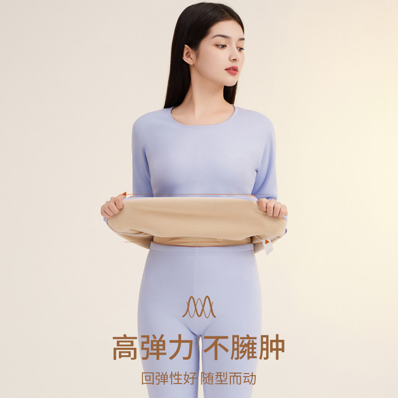 东北零下40度防寒保暖内衣女加绒加厚羊羔绒秋冬秋衣秋裤发热套装,淘宝优惠券,粉丝福利购,淘宝优惠卷