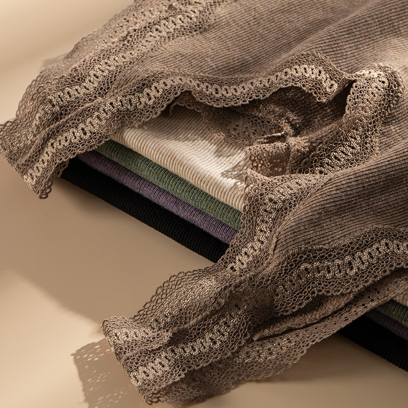 俞兆林吊带秋冬季防寒加绒蕾丝内衣 俞兆林保暖上装