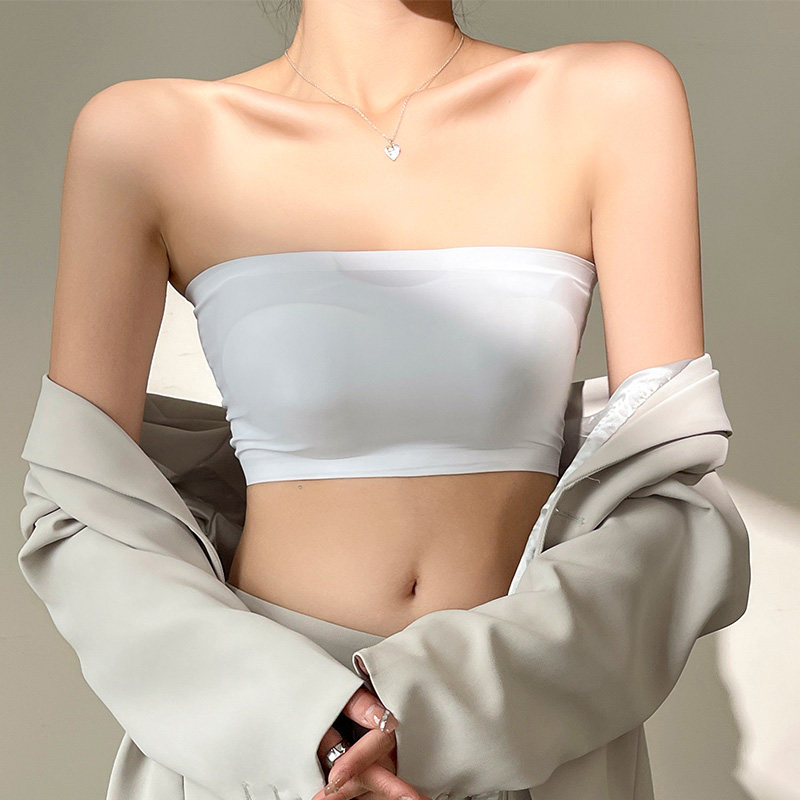 黑色抹胸背心女春夏季2025新款内搭美背吊带胸垫文胸一体无袖上衣,淘宝优惠券,粉丝福利购,淘宝优惠卷