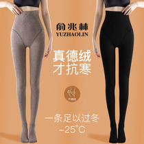 Underpants Woman Autumn Winter Warm Plus Suede Thickened dsuede cotton pants High waist outside wearing stomatpants Sox 2023 new