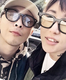 ins美式炫彩糖果色权志龙同款