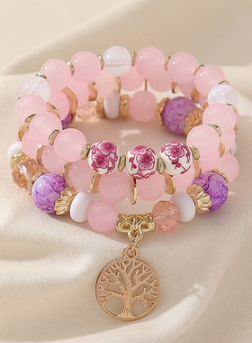 多层珠珠手链波西米亚女