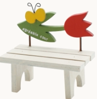 拍摄道具摆件花园系列花朵蝴