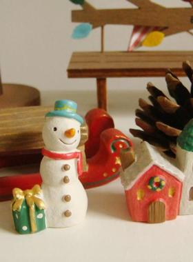 zakka圣诞树脂道具摆件