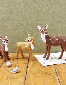 毛绒摆件系列节日仿真动物