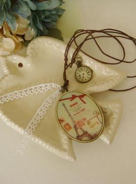 宫廷复古日系风合金礼物项链